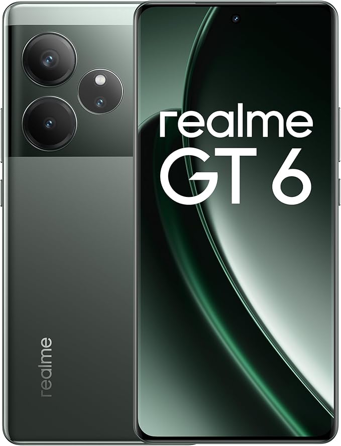 Realme GT6 Dual SIM 256 GB Plateado con 12 GB de RAM